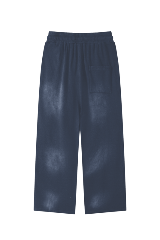INTL4EVA Faded Wash Sweatpants Blue