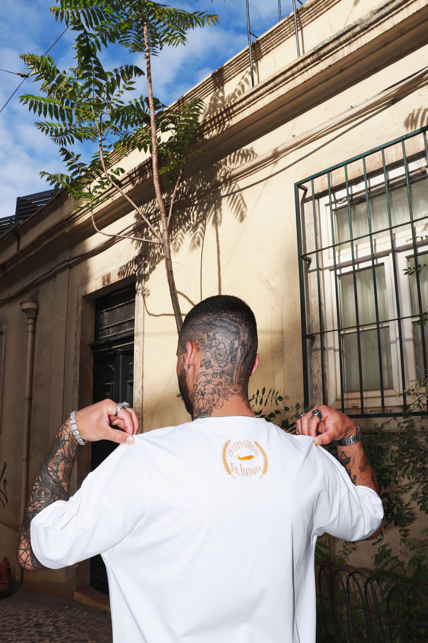 MY LUV FOR YOU WILL NEVA END T-Shirt White