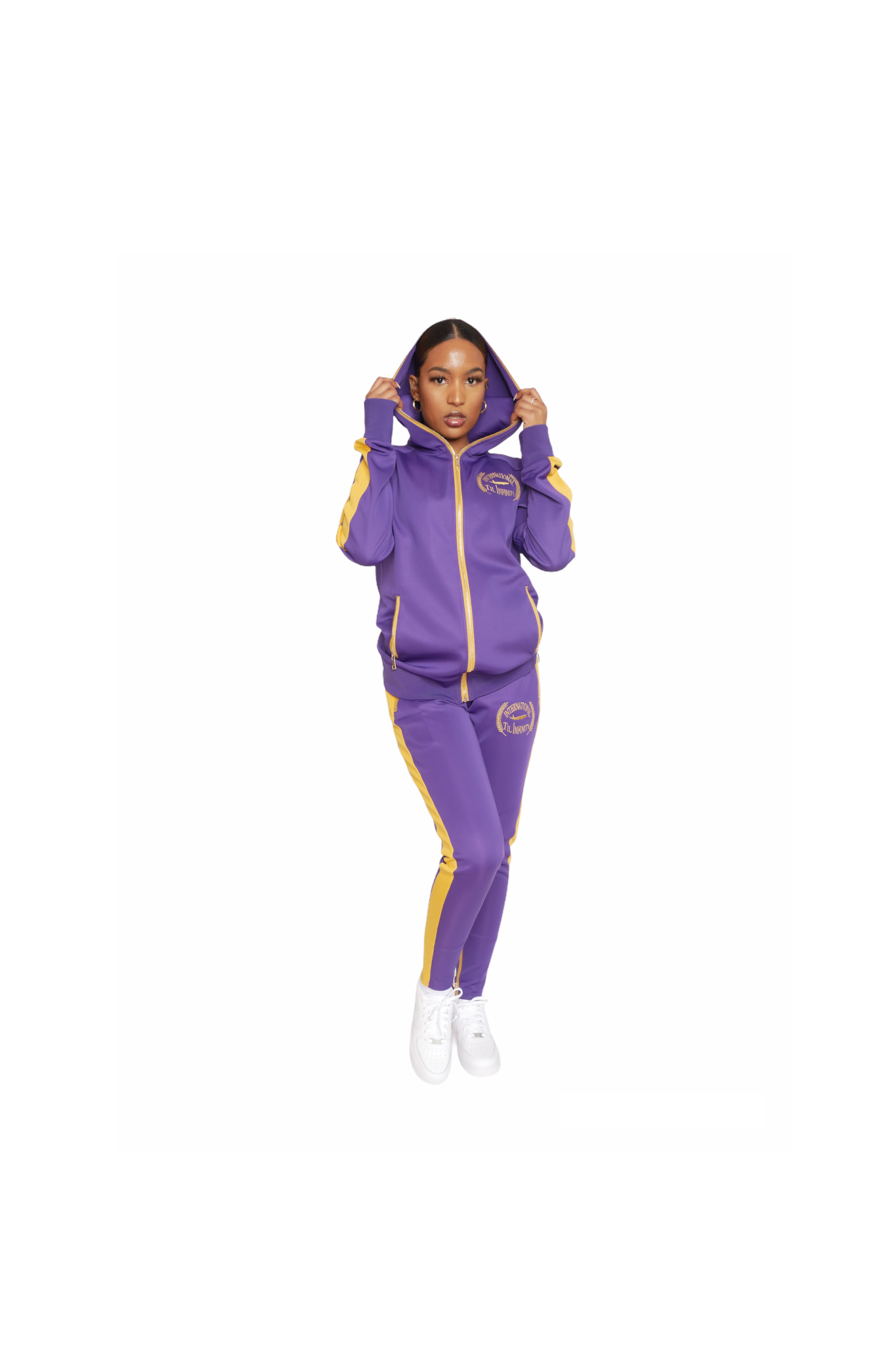 INTERNATIONAL TIL INFINITY Tracksuit Set Purple