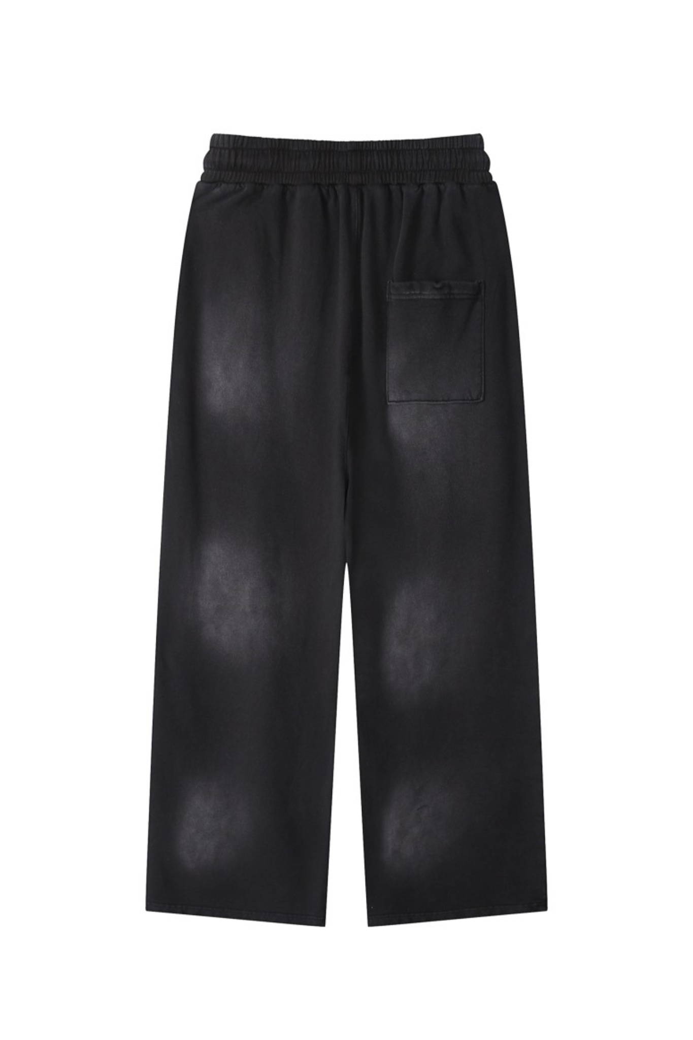 INTL4EVA faded wash sweatpants back relaxed fit streetwear