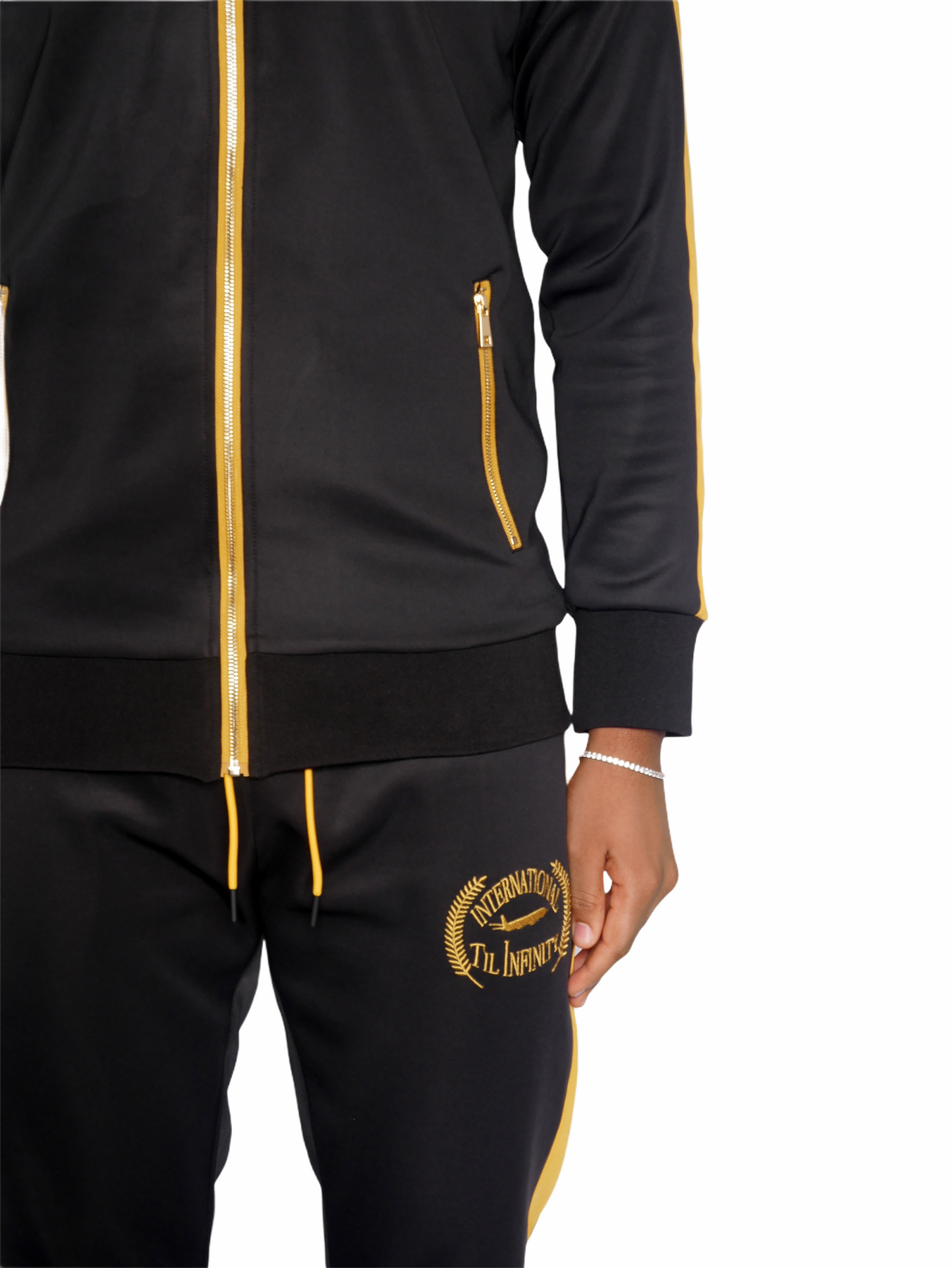 INTERNATIONAL TIL INFINITY Tracksuit Set Black