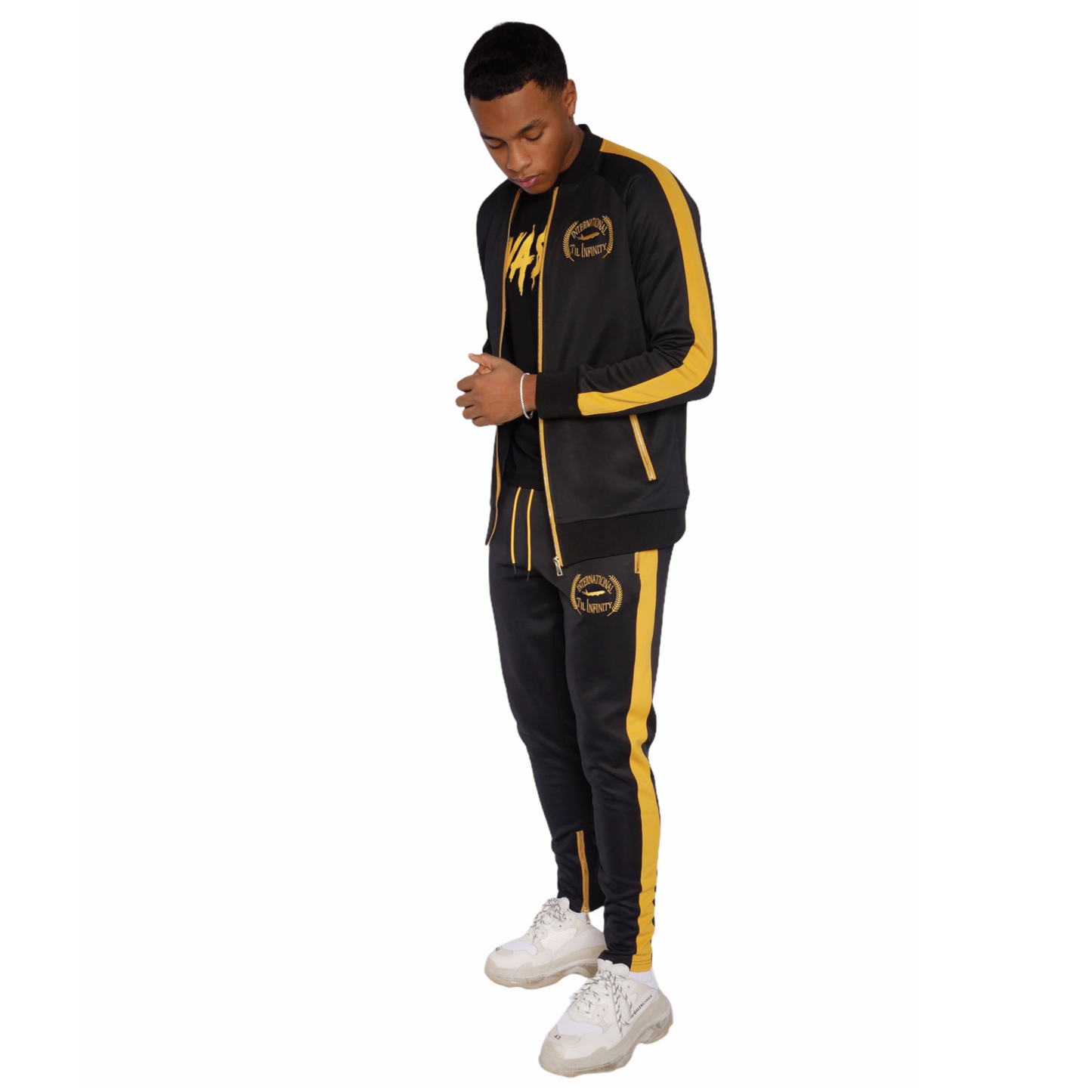 INTERNATIONAL TIL INFINITY Tracksuit Set Black