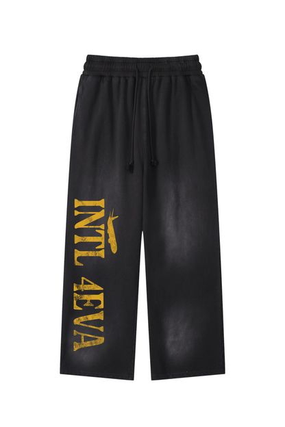 INTL4EVA Faded Wash Sweatpants