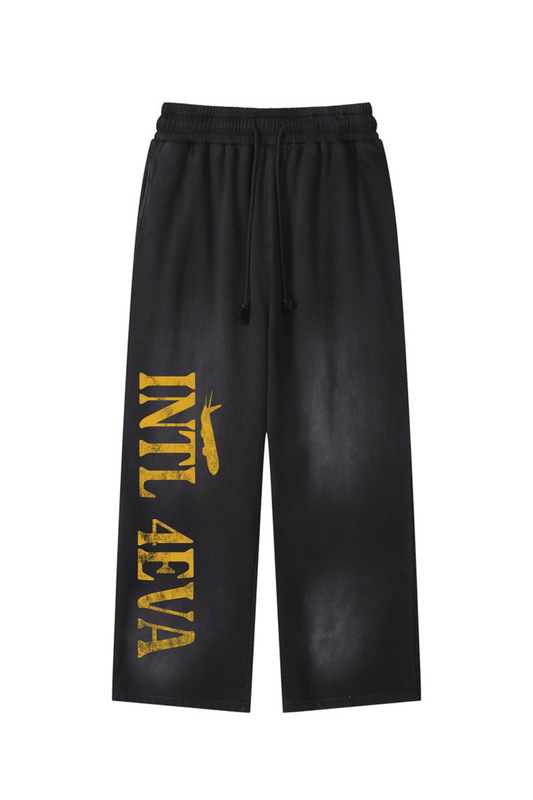 INTL4EVA Faded Wash Sweatpants